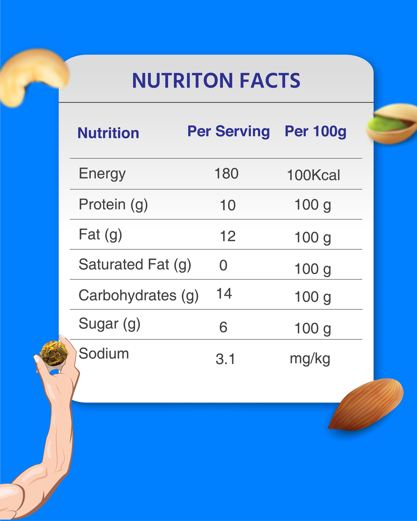 Ashwa Laddu 500gm